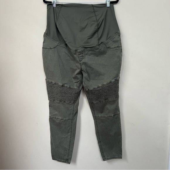 ISABEL MATERNITY Olive Green Skinny Jeans - Picture 1 of 7